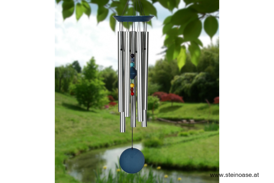 Woodstock Chakra Chimes 'Seven Stones' GROß